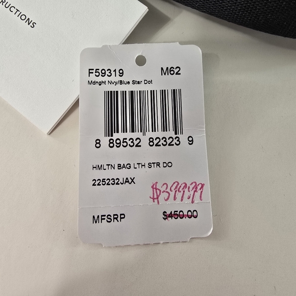 Coach Hamilton Leather Star Dot Laptop Portfolio Business Commuter Crossbody Bag - Picture 2 of 16